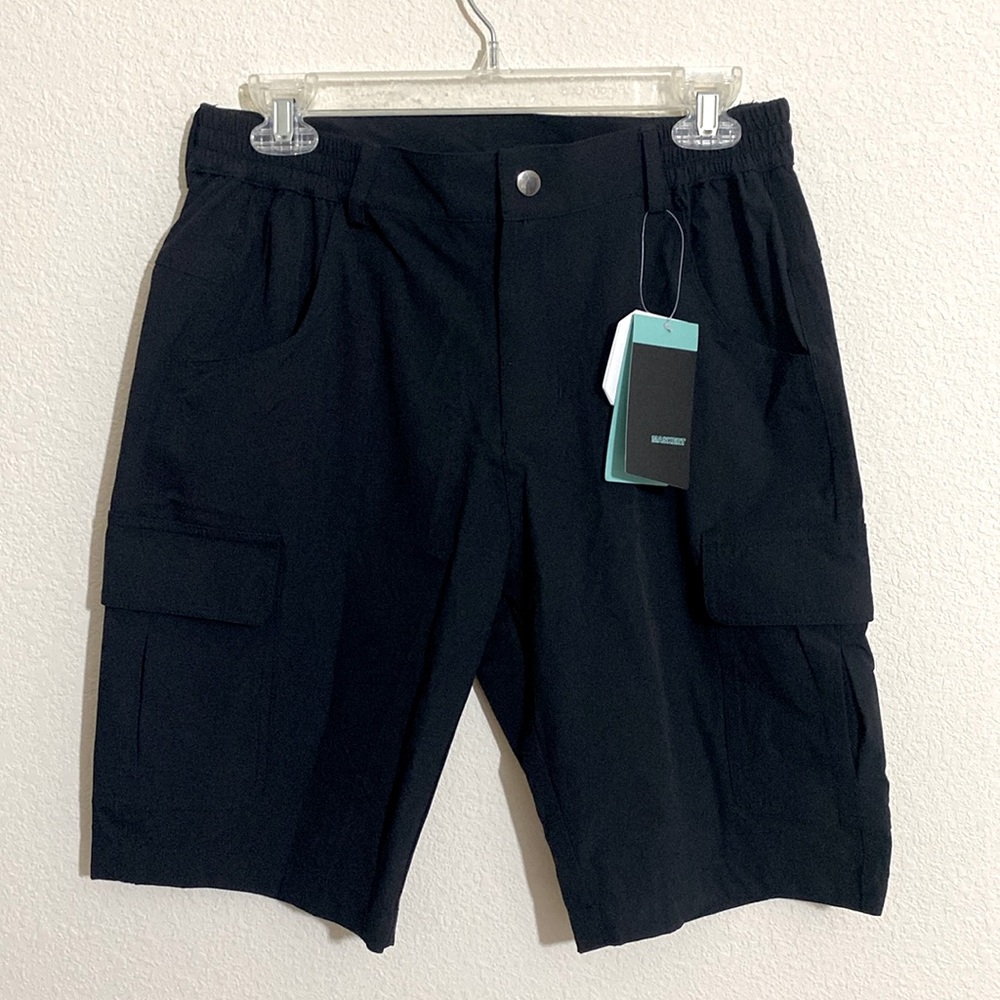 MASKERT Waterproof Stretch Cargo Shorts w UPF 50+ Men’s Size M